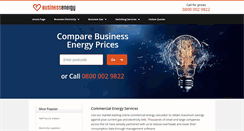 Desktop Screenshot of businessenergy.com